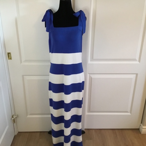 NWT BTFBM Spaghetti Strap Striped Maxi Casual Dress Plus Size XXL - Picture 4 of 8